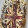 FIRETRAP beige vest top with union jack print Sz L ( Fit 10-12 UK) Image 5