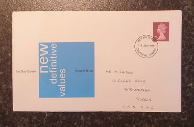 UK 1st Day Covers from 1975