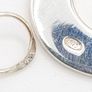 Vintage Sterling Silver Abalone Earrings Image 4