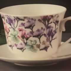 Cup and saucer