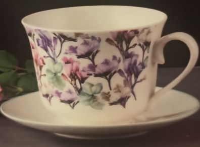Cup and saucer