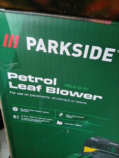 Parkside backpack petrol leafblower