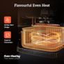 NEW SALE | Air Fryer 5.5L Capacity,Oil Free, Energy and Time Saver with 11 Presets with 100 Recipes Cookbook, Non-Stick, Dishwasher Safe Basket,1700-Watt Image 3