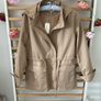 jacket Bnwt tan detachable hooded spring jacket Escandelle medium Image 3