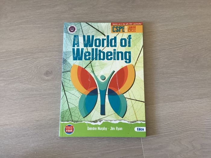 CSPE Junior Cert - World of Wellbeing (Textbook + Journal)