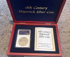 Silver Shipwreck Coin  /  Bullion