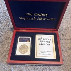 Silver Shipwreck Coin  /  Bullion