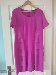 Peruggi Dress (size 40) - fushsia (never worn)