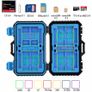 PULUZ Waterproof 27 in 1 Camera Memory Card Case Storage Box Protector for 4CF+8SD+9TF+1Card Pin+1SIM+2Micro-SIM+2Nano-SIM Image 4