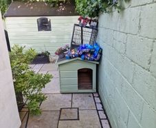 kennel and cage