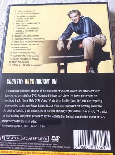 Country Rock.   Rockin' On. DVD.