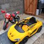 Eletric motorbike and car for kids Image 2