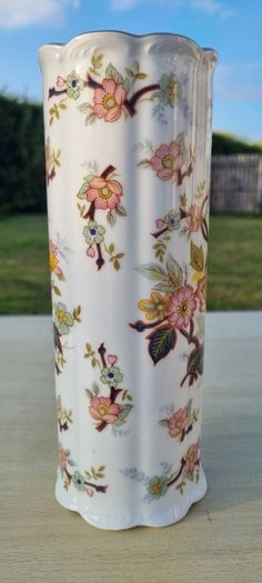 Royal Porzellan Bavaria KPM Germany Handarbeit cilinder vase