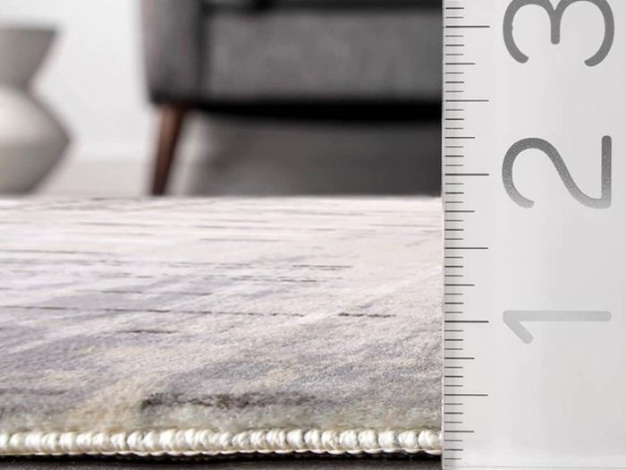 Area Rug Living Room Rugs Grey Modern Luxury Rug Soft Short Pile Carpet Modern Style Decorative Rugs for Living Room Bedroom 120 x 160 cm (FREE POSTAGE)