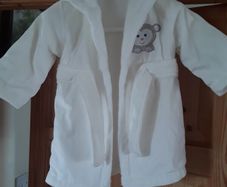 baby towelling robe