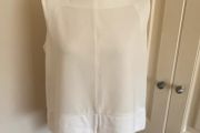 Uterque cream white size 12 top