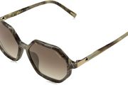Police Unisex SPLF37 Sunglasses, Gray, Tortoise Shell Design