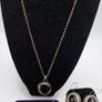 Black onyx sterling silver set Image 3