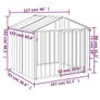 Dog House with Roof Image 2