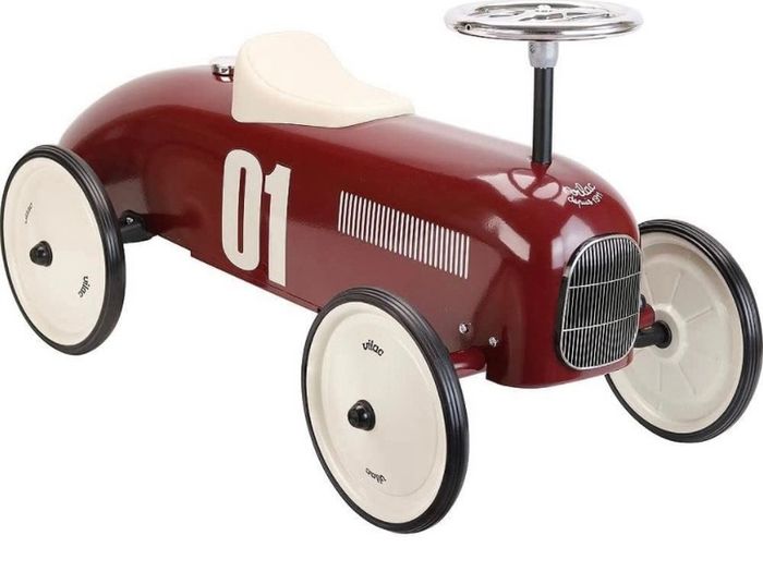 Vintage Metal Ride-on Car For Children, 76 X 38 X 40 Cm Multiple Colours Available, See Photos (free Postage)