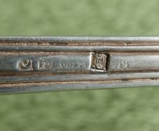 Vintage Sterling Silver or Silver Plated Soup Ladle