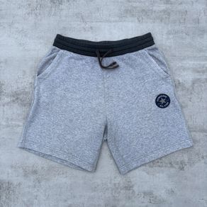 Grey Converse Patch Fleece Shorts