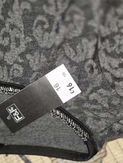 F&F Jacquard Grey Top , NEW With Tags , UK 16 / EU 44