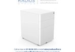 Moda Plus 3-Drawer Pedestal
