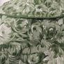 Vintage 1950s 1960s green floral cotton tea dress handmade feminine summer S 8 10 Image 8