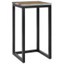 Nesting Tables 3 pcs Solid Teak Wood and Polyresin Image 5