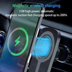 Magnetic MagSafe Wireless Charger Car Air Vent Mount Phone Holder