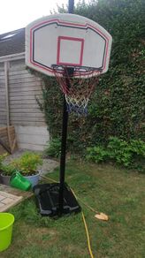 adjustable basketball stand