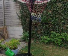 adjustable basketball stand