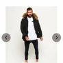 Superdry Military Parka Black Image 4