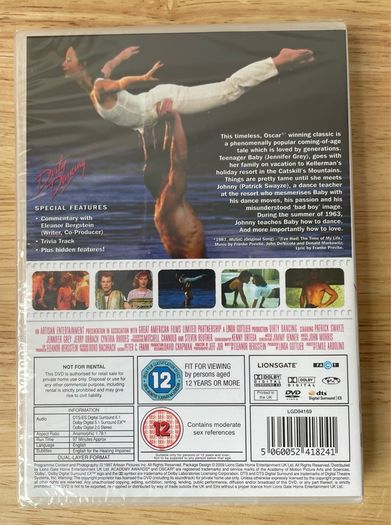 Dirty Dancing Dvd Brand New