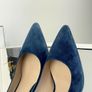 Tory Burch || Elizabeth Suede Pumps Image 4