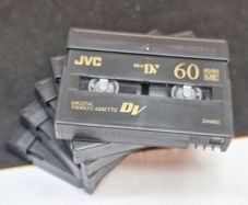 Lot of 6 Vintage JVC MiniDV Digital Video Cassettes (60 Min) - Model DVM60