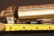 petrol tankard clock, heavy item