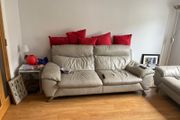 Leather 3-Seater 2-Seater Sofas FREE to Collect