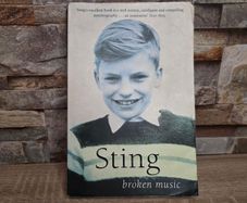 STING Broken music book