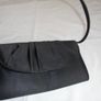 Black Satin Evening Purse for Sale Image 2