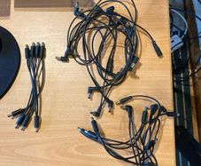 Guitar Power Supply Daisy Chains x 3