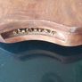 Vintage 10 String Rosewood Lyre Harp Image 7