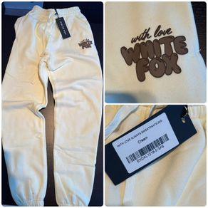White Fox Sweatpants