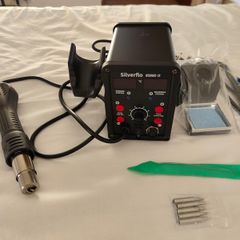 Soldering station Heat gun, Soldering iron Silverflow 8586D