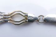 Vintage Sterling Silver 925 Art Deco Bracelet (L-7,5" - 13,24g)