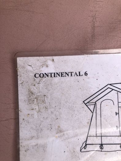 O meara continental 6 frame tent