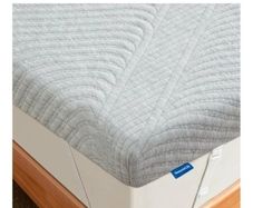 Fabulous New 7cm Memory Foam Mattress Topper Double(135x190x7cm) Silver Grey