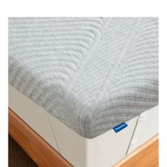 Fabulous New 7cm Memory Foam Mattress Topper Double(135x190x7cm) Silver Grey