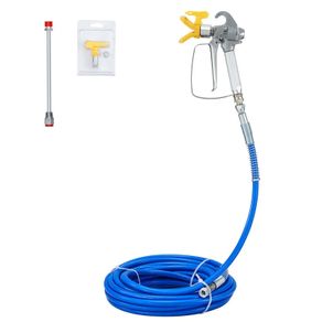 15m Airless Paint Spray Hose Set 248 Bar 517 Tip